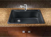Mercer Europa Tab Pull 1 1/4 Inch Ash Gray