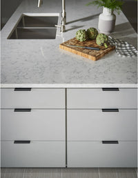Mercer Europa Tab Pull 4 Inch Ash Gray