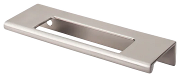 Mercer Europa Cut Out Tab Pull 3 3/4'' cc TK520BSN Brushed Satin Nickel