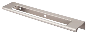 Mercer Europa Cut Out Tab Pull 6'' cc TK522BSN Brushed Satin Nickel