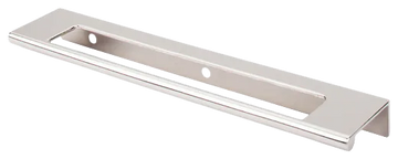 Mercer Europa Cut Out Tab Pull 6'' cc TK522PN Polished Nickel
