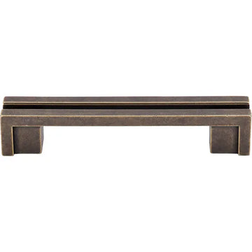 Sanctuary Flat Rail Pull 3 1/2'' cc TK55GBZ German Bronze