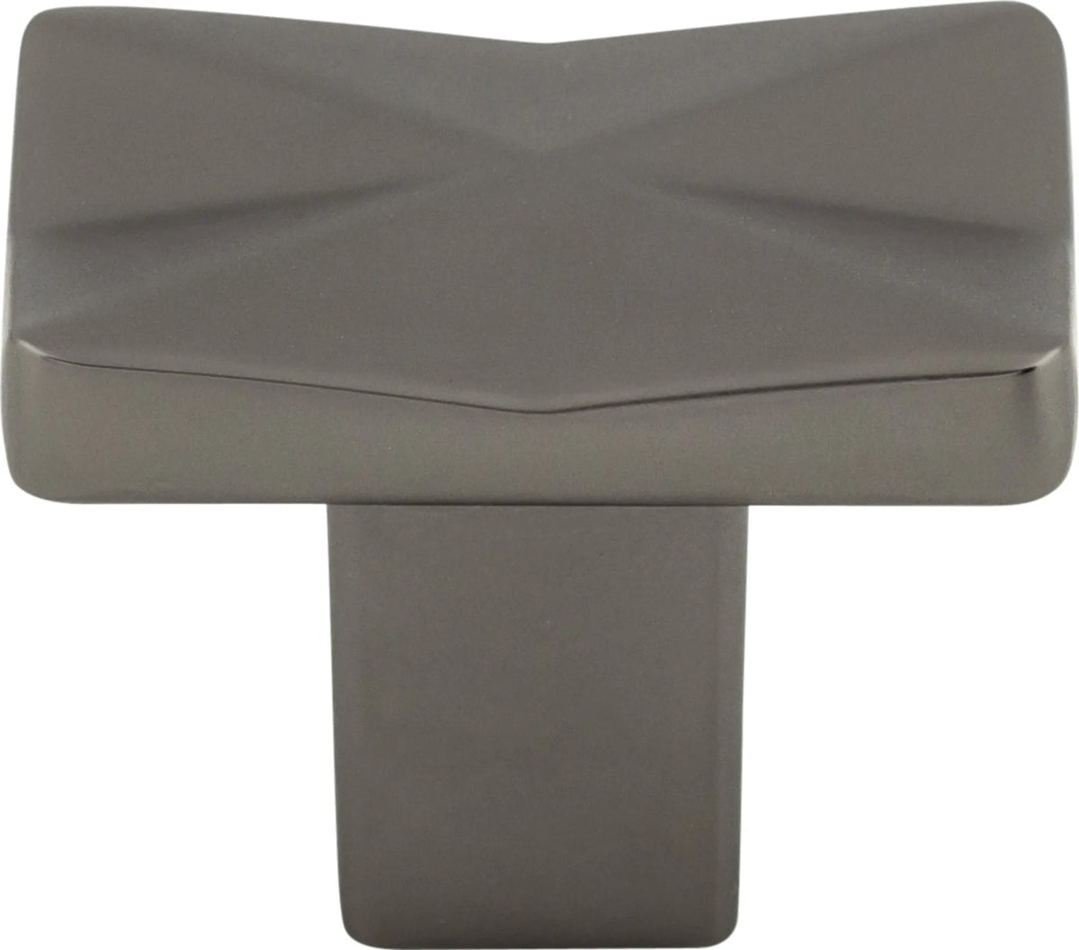 Mercer Quilted Knob 1 1/4 Inch Ash Gray TPK-TK560AG