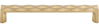 Mercer Quilted Pull 6 5/16'' Honey Bronze TK563HB