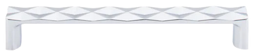 Mercer Quilted Pull 6 5/16'' cc TK563PC Polished Chrome