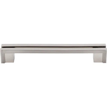 Sanctuary Flat Rail Pull 5'' cc TK56BSN Brushed Satin Nickel