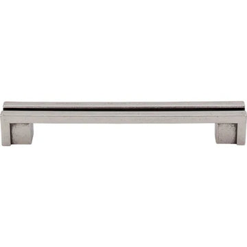 Sanctuary Flat Rail Pull 5'' cc TK56PTA Antique Pewter