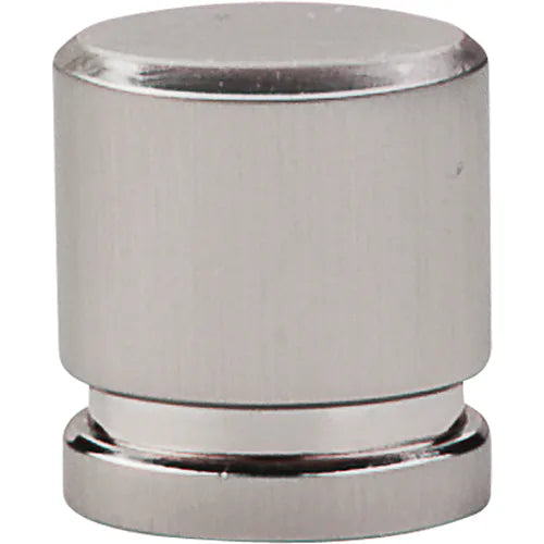 Sanctuary Oval Knob Small 1'' TK57BSN Brushed Satin Nickel