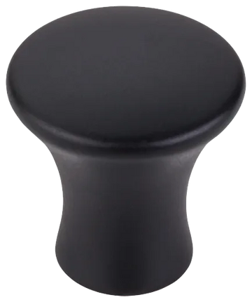 Mercer Oculus Round Knob Small 7/8'' TK590BLK Flat Black