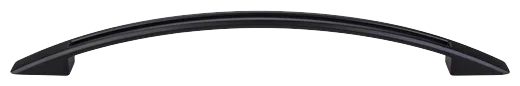 Mercer Tango Cut Out Pull 7 1/2'' cc TK621BLK Flat Black