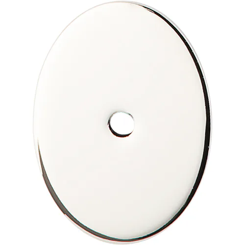 Sanctuary Oval Backplate Large 1 3/4'' TK62PN Polished Nickel