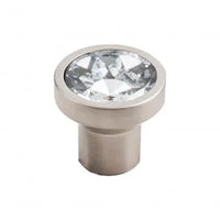 Barrington Wentworth Crystal Round Knob 13/16'' Base