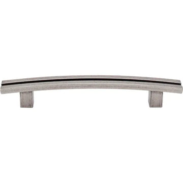 Sanctuary Inset Rail Pull 5'' cc TK81PTA Antique Pewter