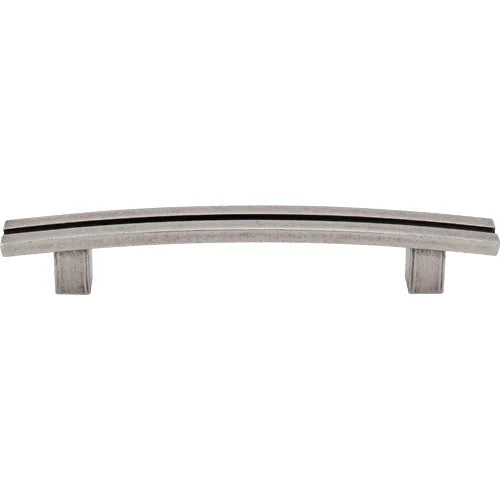 Sanctuary Inset Rail Pull 5'' cc TK81PTA Antique Pewter