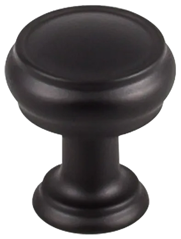 Serene Eden Small Knob - 1'' TK830BLK Flat Black