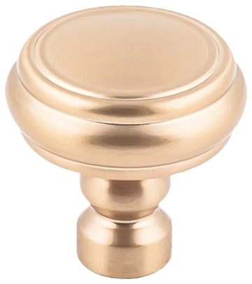 Brixton Rimmed Knob 1 1/4 Inch in Honey Bronze TK880HB