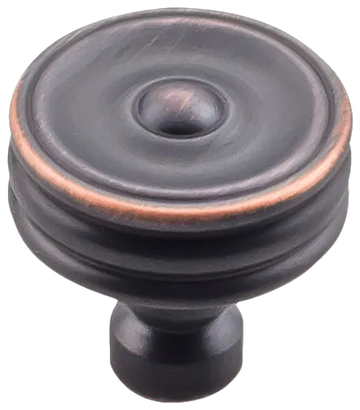 Brixton Ridged Knob 1 1/4 Inch in Umbrio TK881UM
