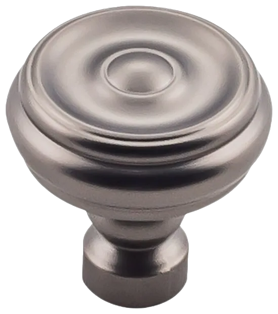 Brixton Button Knob 1 1/4 Inch in Ash Gray TK882AG