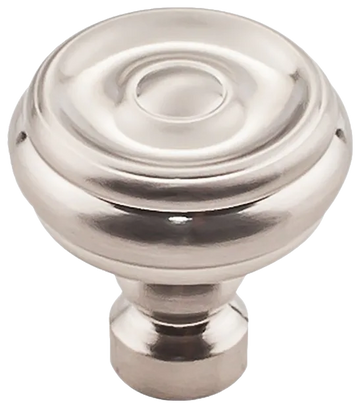 Brixton Button Knob 1 1/4 Inch in Brushed Satin Nickel TK882BSN