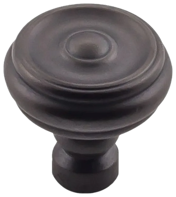 Brixton Button Knob 1 1/4 Inch in Sable TK882SAB
