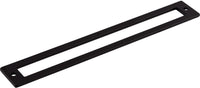 Lynwood Hollin Backplate 7 9/16 Inch Flat Black