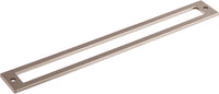 Lynwood Hollin Backplate 8 13/16 Inch Brushed Satin Nickel