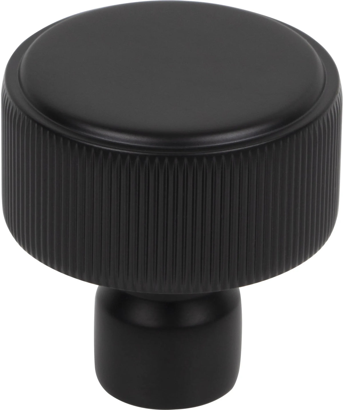 Garrison Dempsey Round Knob 1 1/4'' Flat Black TK3250BLK