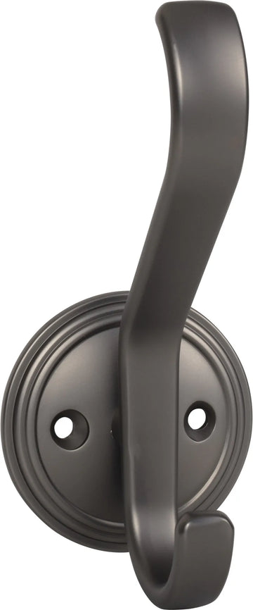 Ryland Hooks Reeded Hook 4 11/16'' Ash Gray TK1062AG