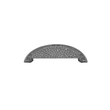 Hickory Hardware Arts & Crafts Collection Cup Pull 3'' & 3-3/4'' cc Vibra Pewter Finish P7310-SPA/VP
