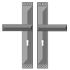 Bit-Key Lock - Maximum C-C - 114mm