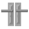 Bathroom Lock - Maximum C-C - 121mm