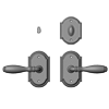 Privacy Mortise Bolt/Spring Latch