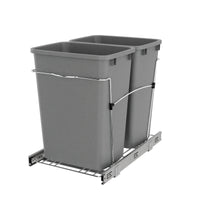 Rev-A-Shelf Double 35 Qrt Pull-Out Waste Containers RV-18KD