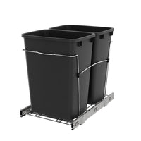 Rev-A-Shelf Double 35 Qrt Pull-Out Waste Containers RV-18KD