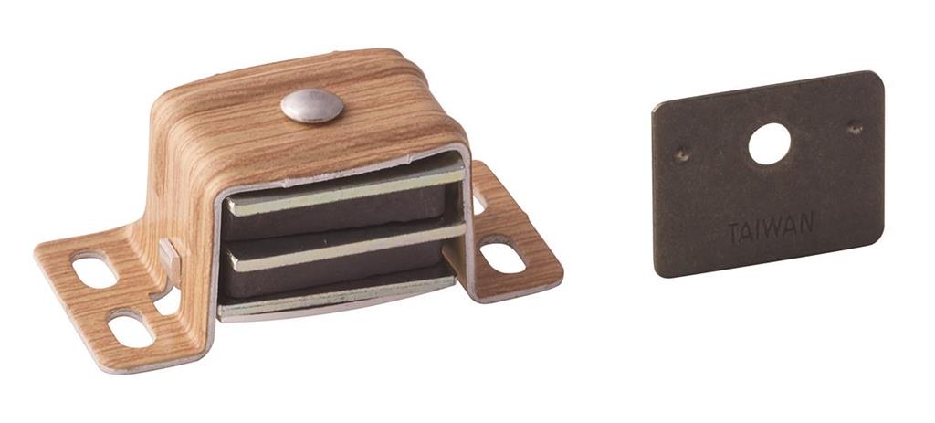 Functional Hardware Wood Grain Magnetic Catch BP9798AW