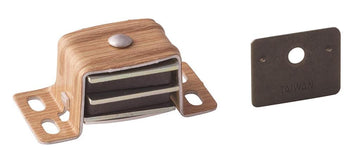 Functional Hardware Wood Grain Magnetic Catch BP9798AW